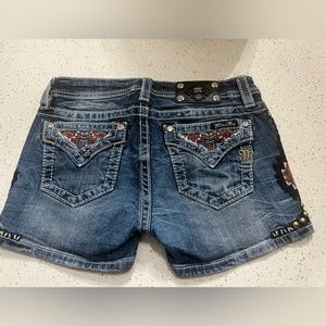 Miss Me blue Jean shorts